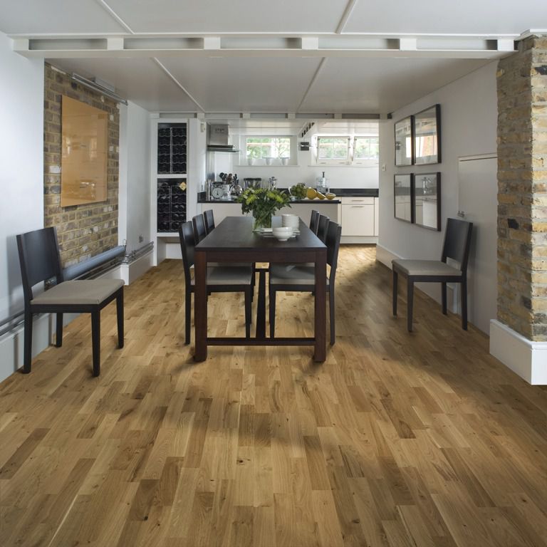 Паркетная доска Kahrs Дуб Ерве 3-полосный