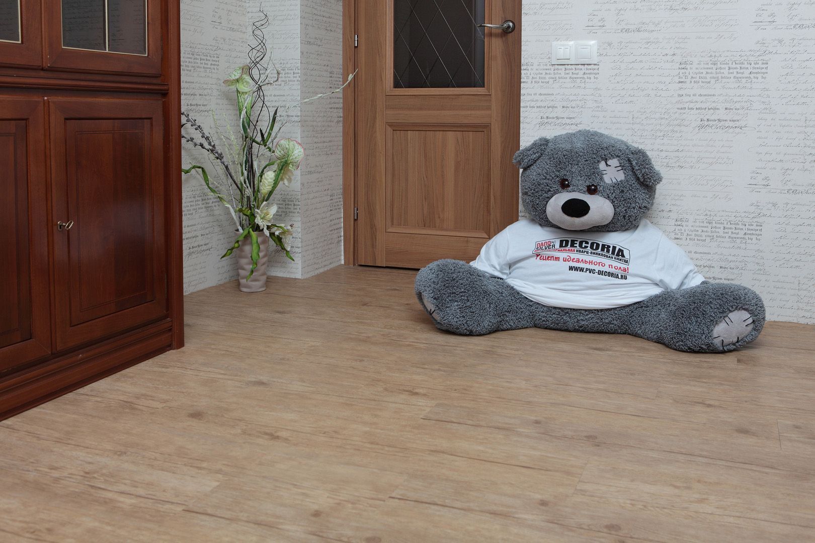 Виниловый пол Decoria Плитка ПВХ Decoria Office Tile DW 1401Дуб Тоба