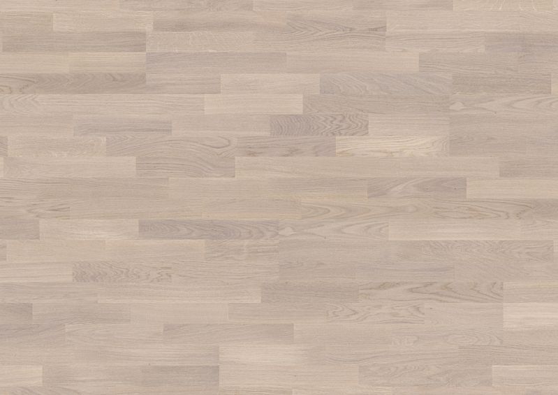 Паркетная доска Terhurne Дуб светло-бежевый - Паркет 3-х полосная доска сбалансированный обр. щеткой-обр. белым натур. маслом