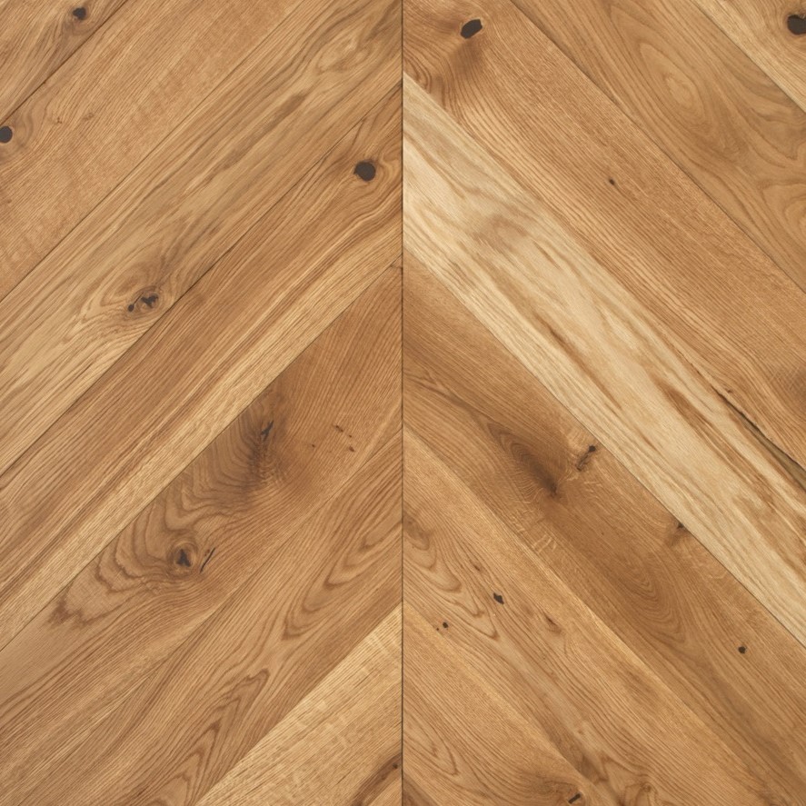 Инженерная доска Французская Ёлка Kantri Wood Дуб Бронза