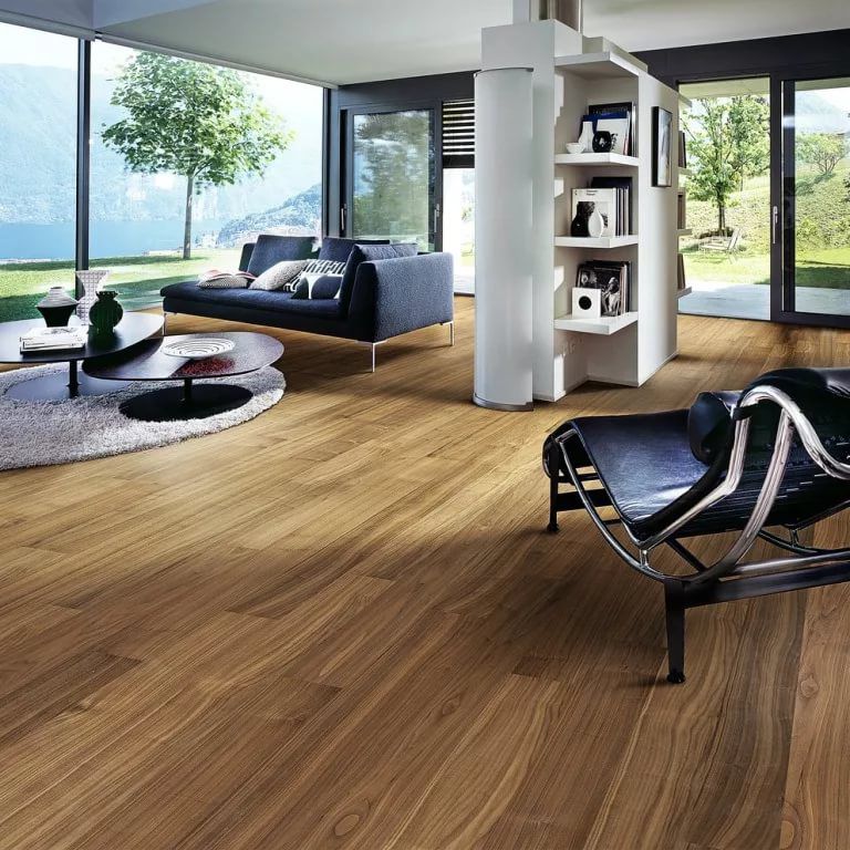 Экзотический паркет Kahrs Орех Статуя (Statue) 1-полосный