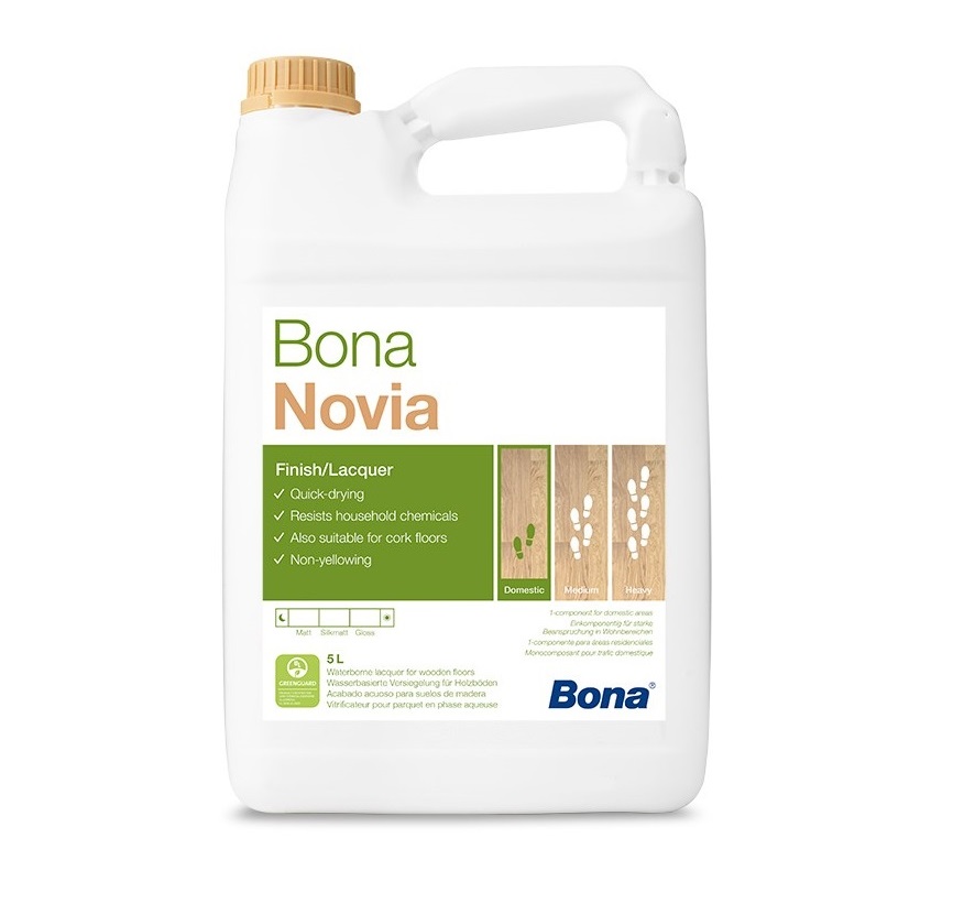 Лак Bona Novia 1K (Matt, Semi-matt) (5 L)