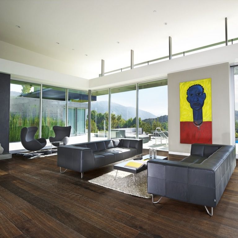 Паркетная доска Kahrs Дуб Ворота (Gate) 1-полосный