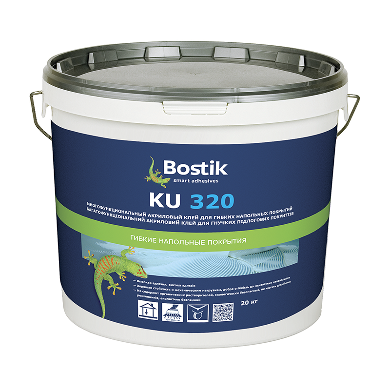 Химия BOSTIK Клей для напольных покрытий универсальный KU 320 20кг
