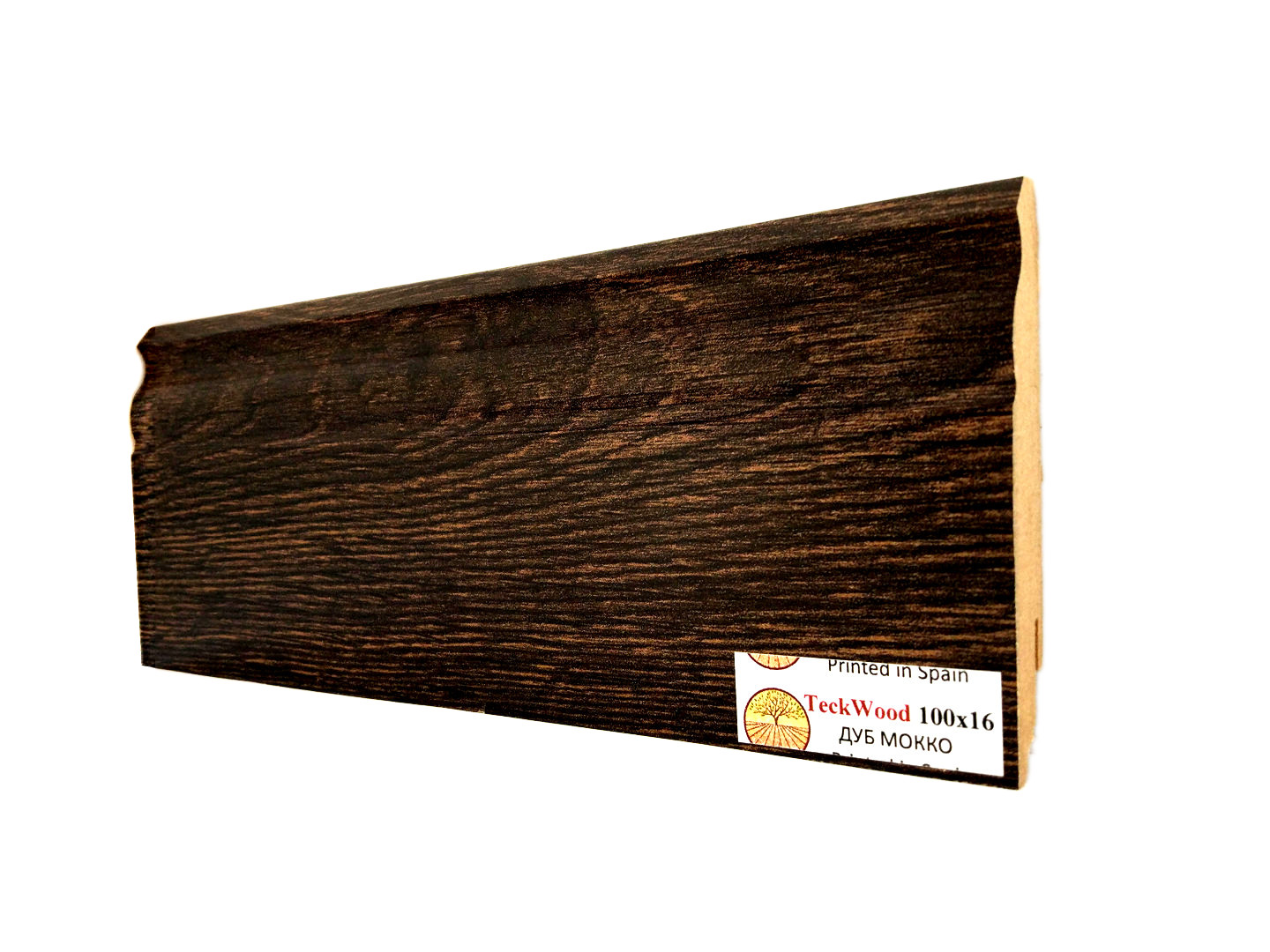 Плинтус напольный TeckWood Дуб Мокко