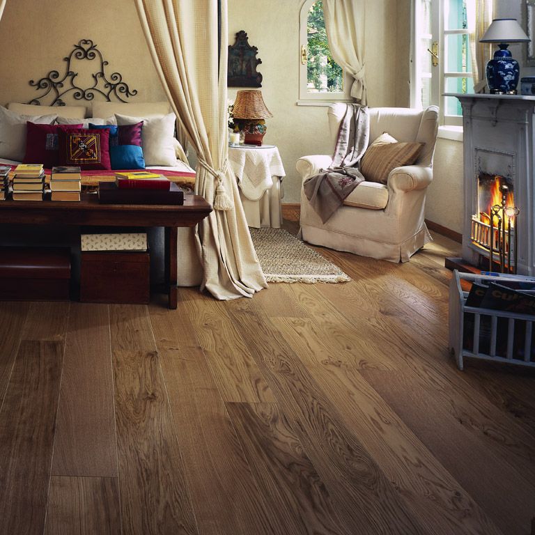 Паркетная доска Kahrs Дуб Корнвол 1-полосный