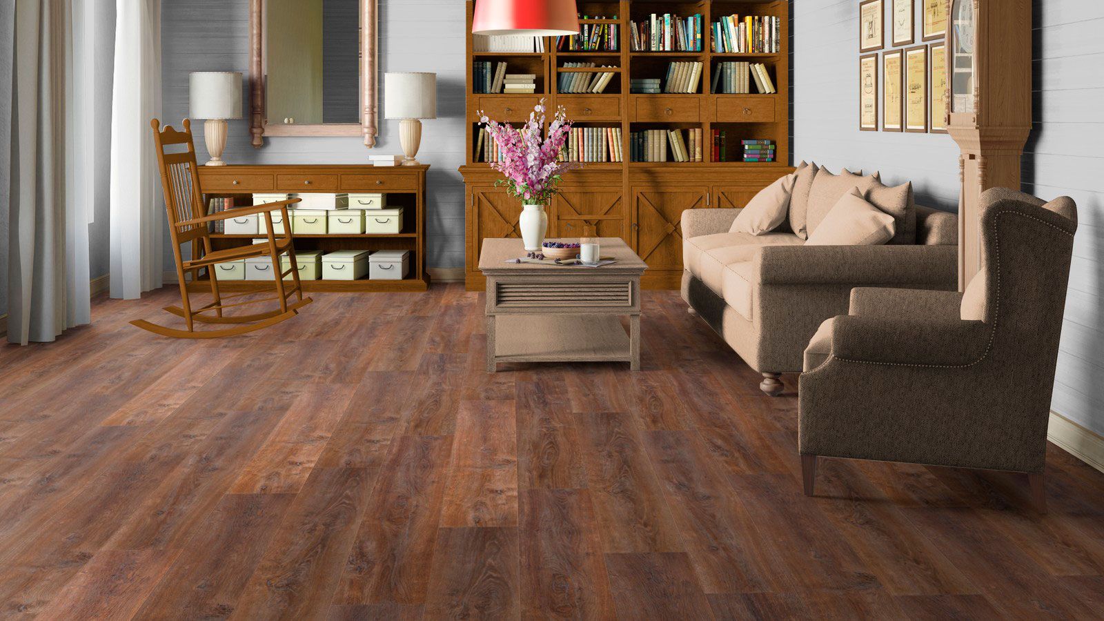Массивная доска Kantri Wood Tennessee Дуб Бристол K-016-W