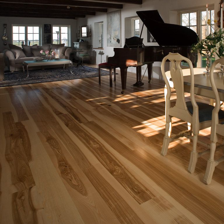 Паркетная доска Kahrs Ясень Готланд 1-полосный